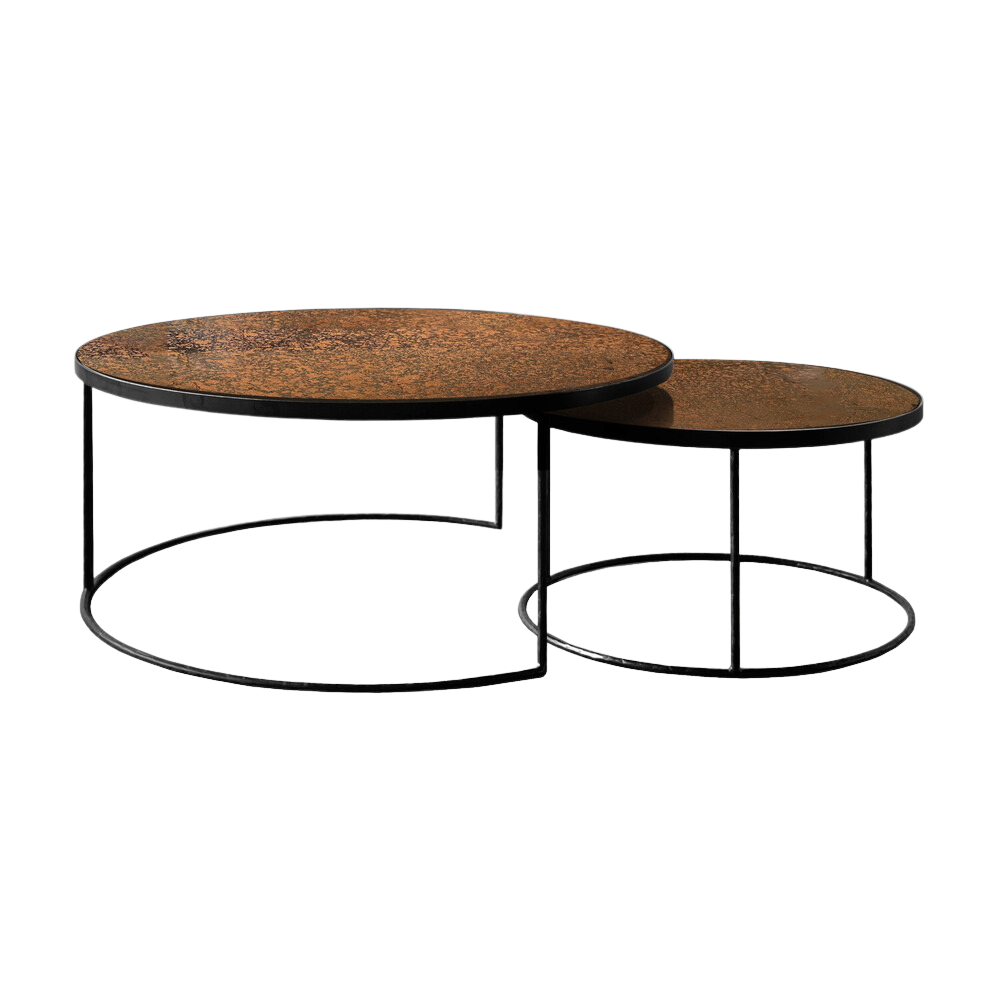 Ethnicraft, Nesting Coffee Table Set