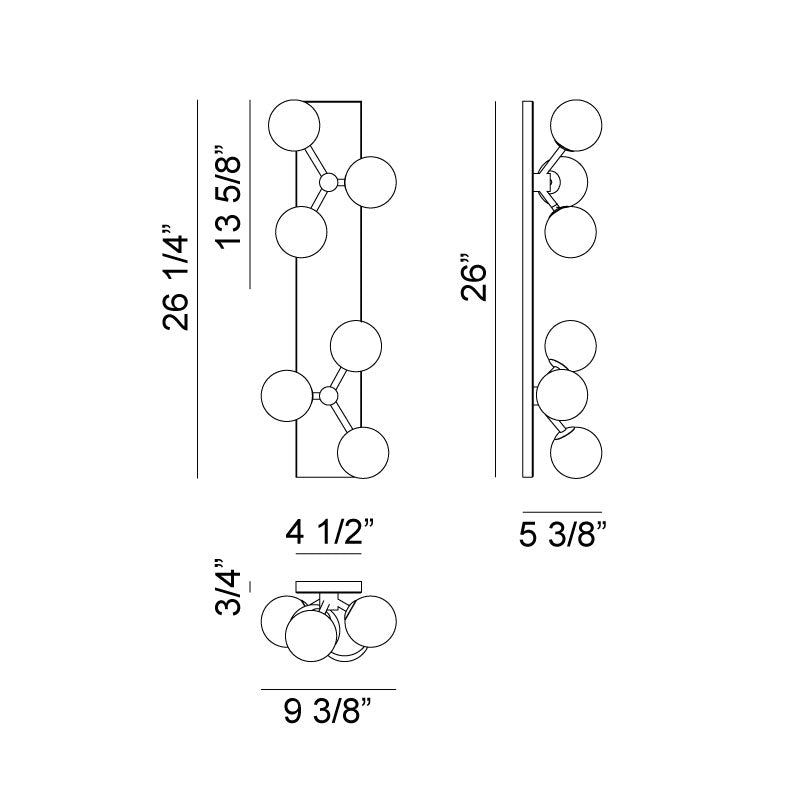 Matteo, Novu Wall Light