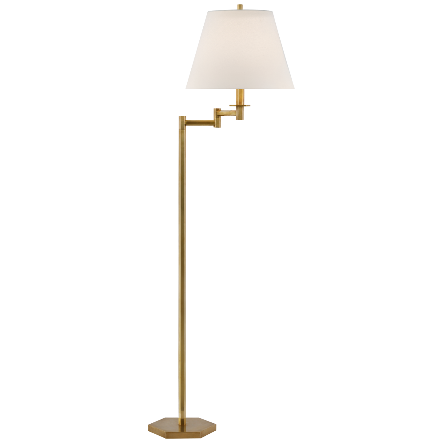 Visual Comfort, Olivier Swing Arm Floor Lamp