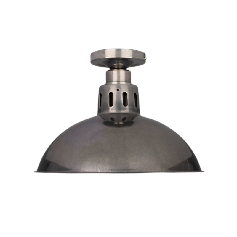 Mullan, Paris Industrial Flush Ceiling Light