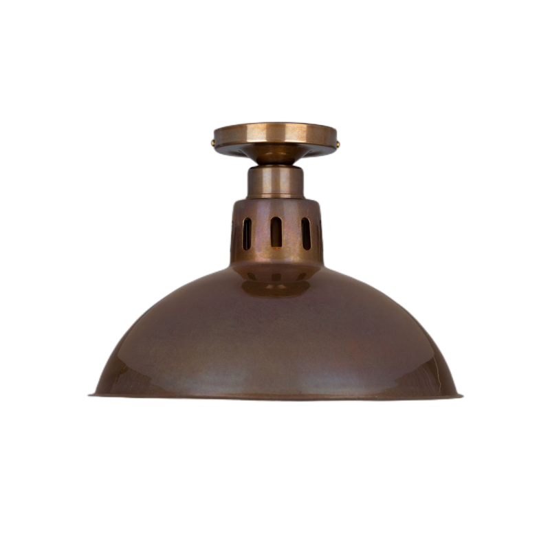 Mullan, Paris Industrial Flush Ceiling Light