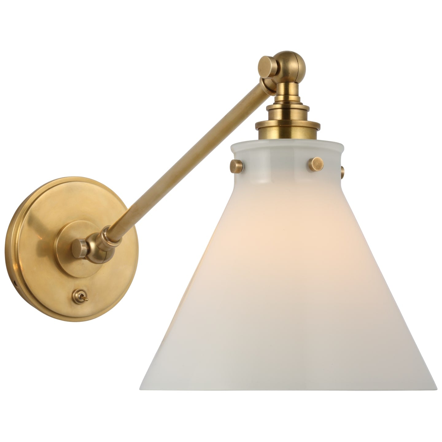 Visual Comfort, Parkington Single Library Wall Light